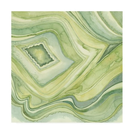 Megan Meagher 'Pastel Agate Iv' Canvas Art,24x24